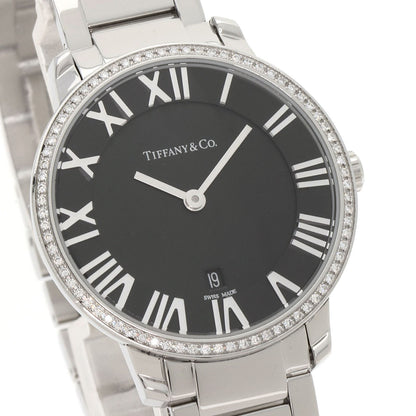 TIFFANY&Co. Atlas Dome Bezel Diamond Watches Stainless Steel/Stainless Steel Ladies