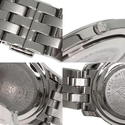 GUCCI Round face Watches 5500M Stainless Steel/Stainless Steel mens