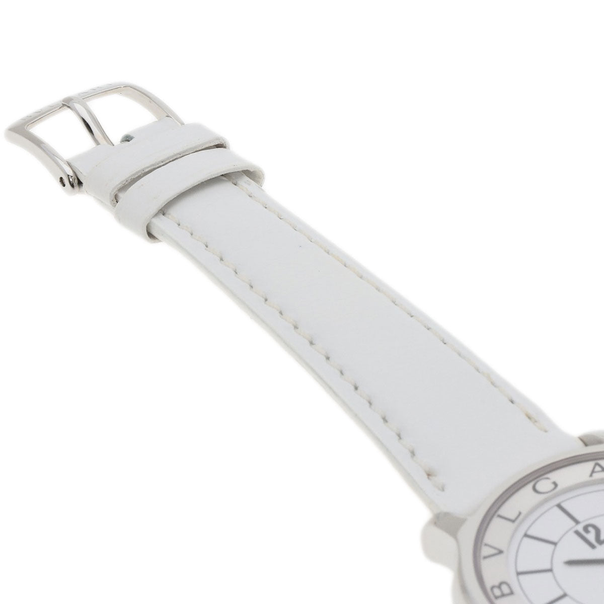 ブルガリ ST35S ソロテンポ 腕時計 ステンレススチール/革 メンズ 【中古】【BVLGARI】