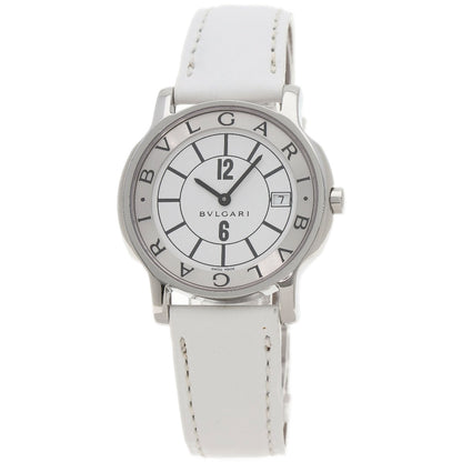 ブルガリ ST35S ソロテンポ 腕時計 ステンレススチール/革 メンズ 【中古】【BVLGARI】