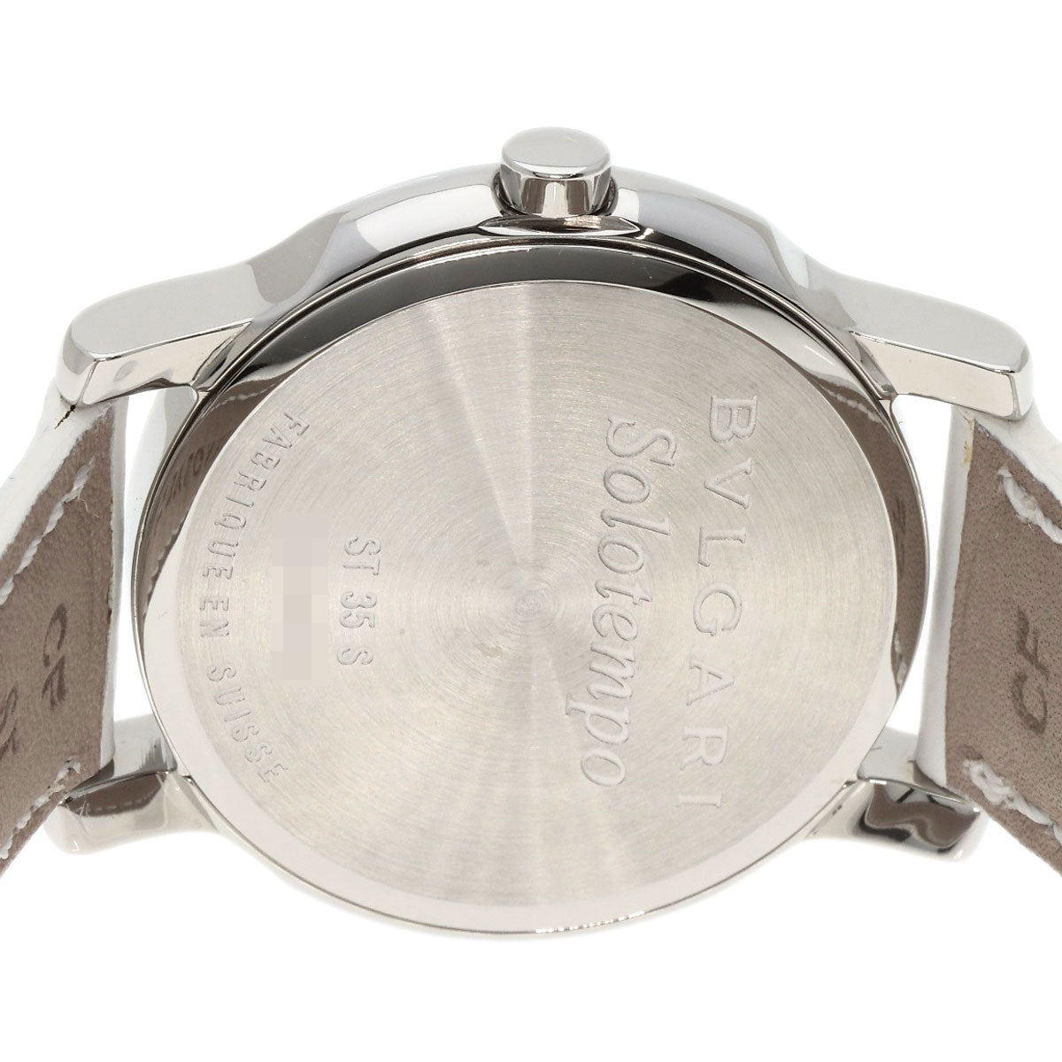 ブルガリ ST35S ソロテンポ 腕時計 ステンレススチール/革 メンズ 【中古】【BVLGARI】