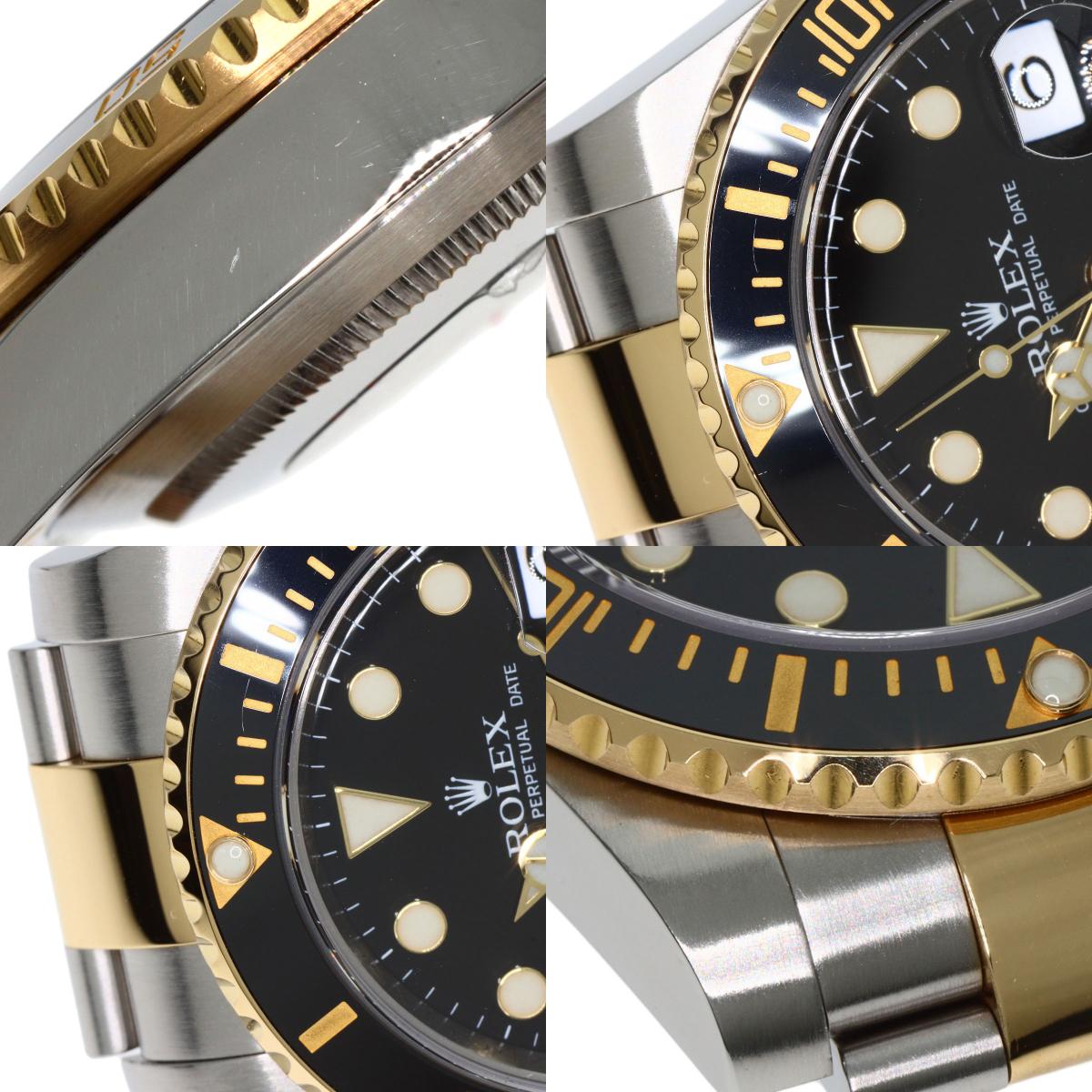 ROLEX Submarina Date Watches 116613LN Stainless Steel/SSxK18YG mens