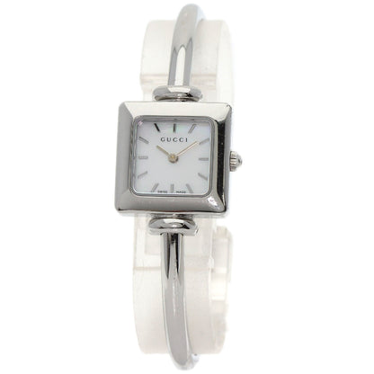 GUCCI Square face Watches 1900L Stainless Steel/Stainless Steel Ladies