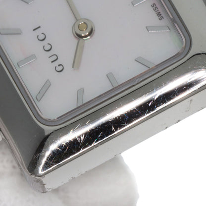 GUCCI Square face Watches 1900L Stainless Steel/Stainless Steel Ladies