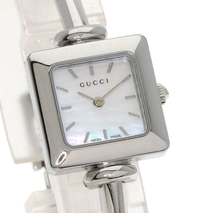 GUCCI Square face Watches 1900L Stainless Steel/Stainless Steel Ladies