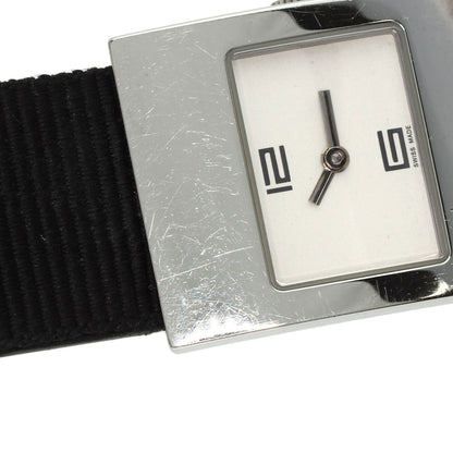 GUCCI Square face Watches 4900L Stainless Steel/Leather Ladies