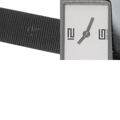 GUCCI Square face Watches 4900L Stainless Steel/Leather Ladies