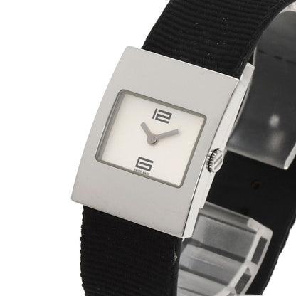 GUCCI Square face Watches 4900L Stainless Steel/Leather Ladies