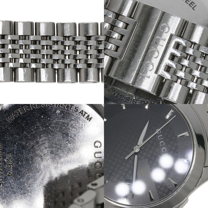 GUCCI G timeless Watches 126.4 Stainless Steel/Stainless Steel mens