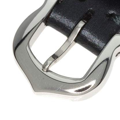 CARTIER Mini Baignoire Maker Complete Watches WB520027 K18 White Gold/Leather Ladies