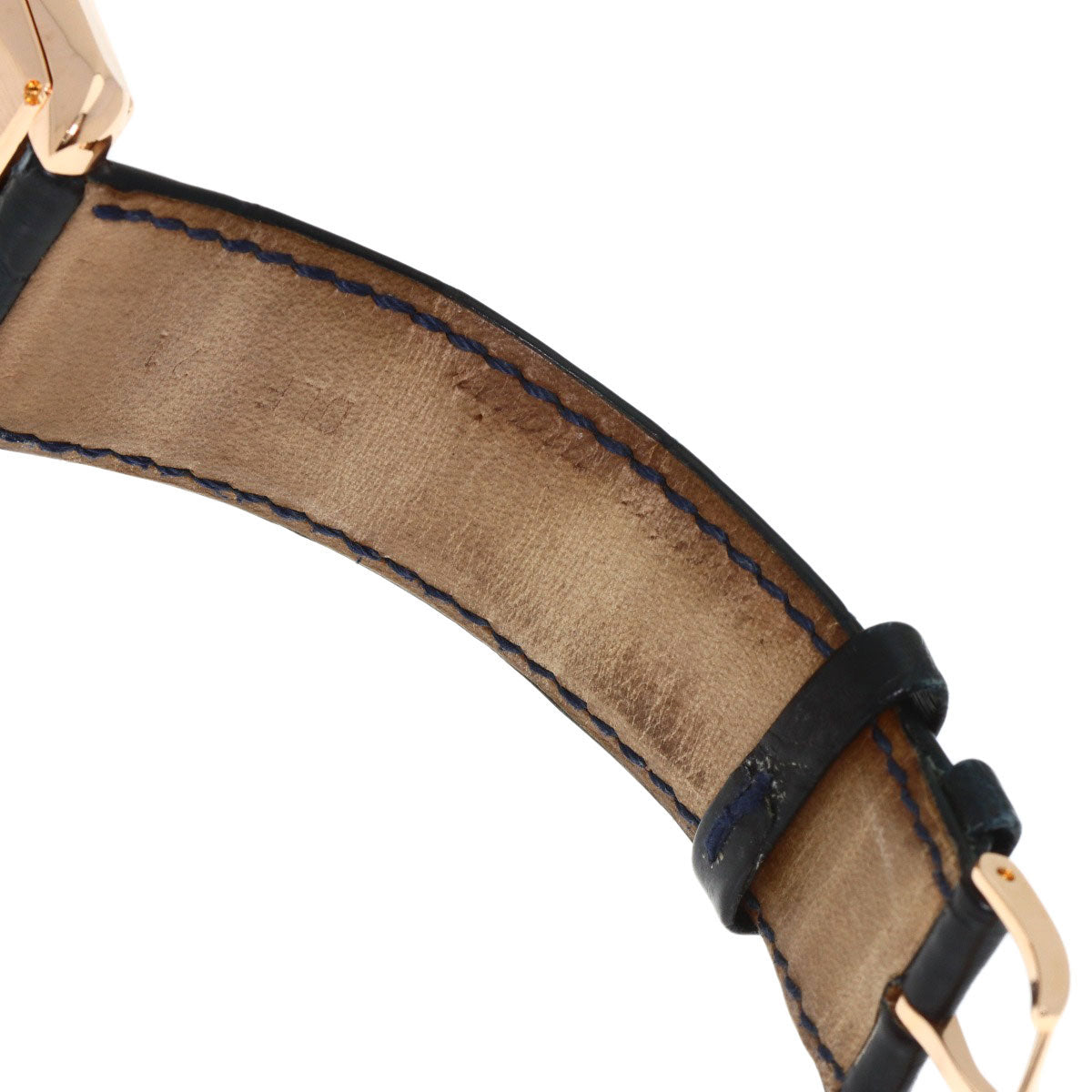 PIAGET Emperor Date Retrograde Watches P10109　 K18 Pink Gold/Leather mens