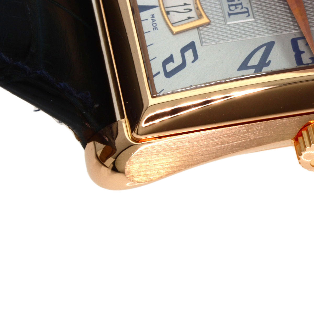 PIAGET Emperor Date Retrograde Watches P10109　 K18 Pink Gold/Leather mens