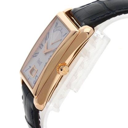 PIAGET Emperor Date Retrograde Watches P10109　 K18 Pink Gold/Leather mens