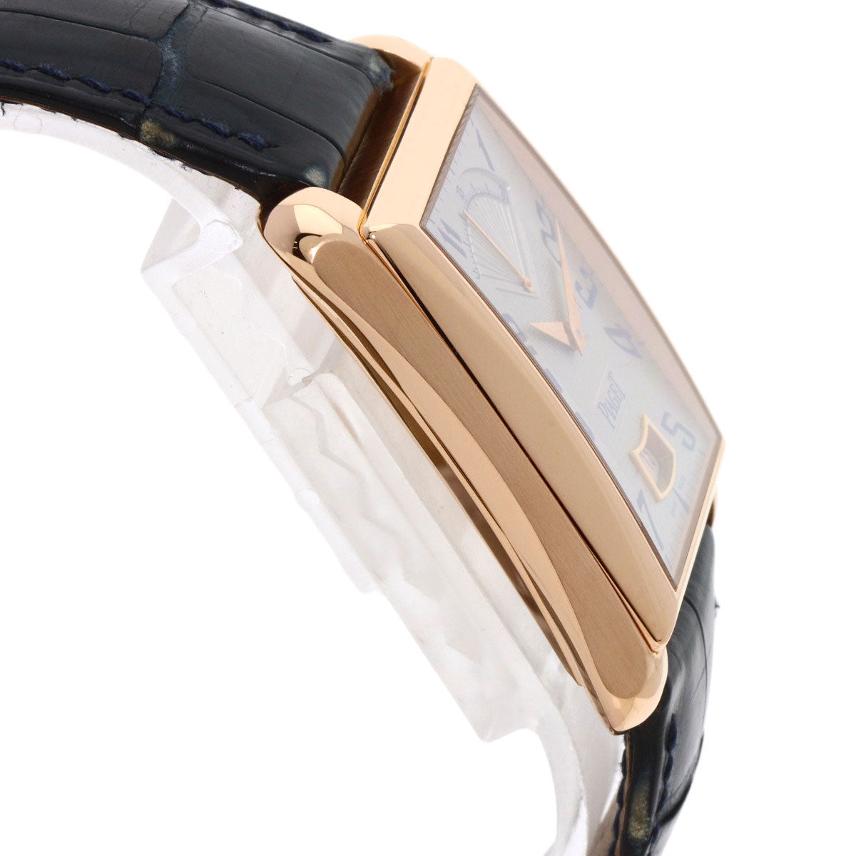 PIAGET Emperor Date Retrograde Watches P10109　 K18 Pink Gold/Leather mens