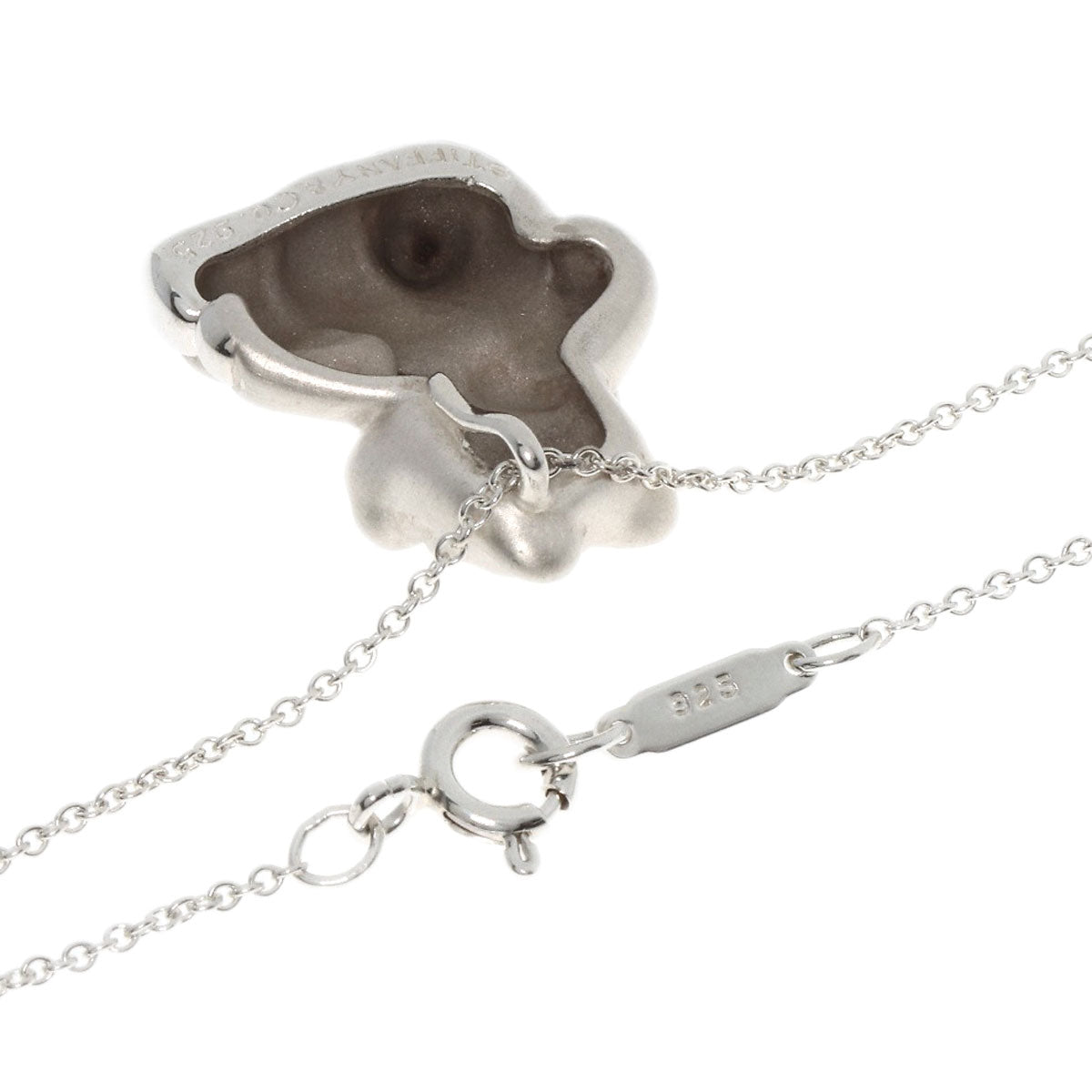 TIFFANY&Co. Teddy bear Necklace Silver Ladies [Used]