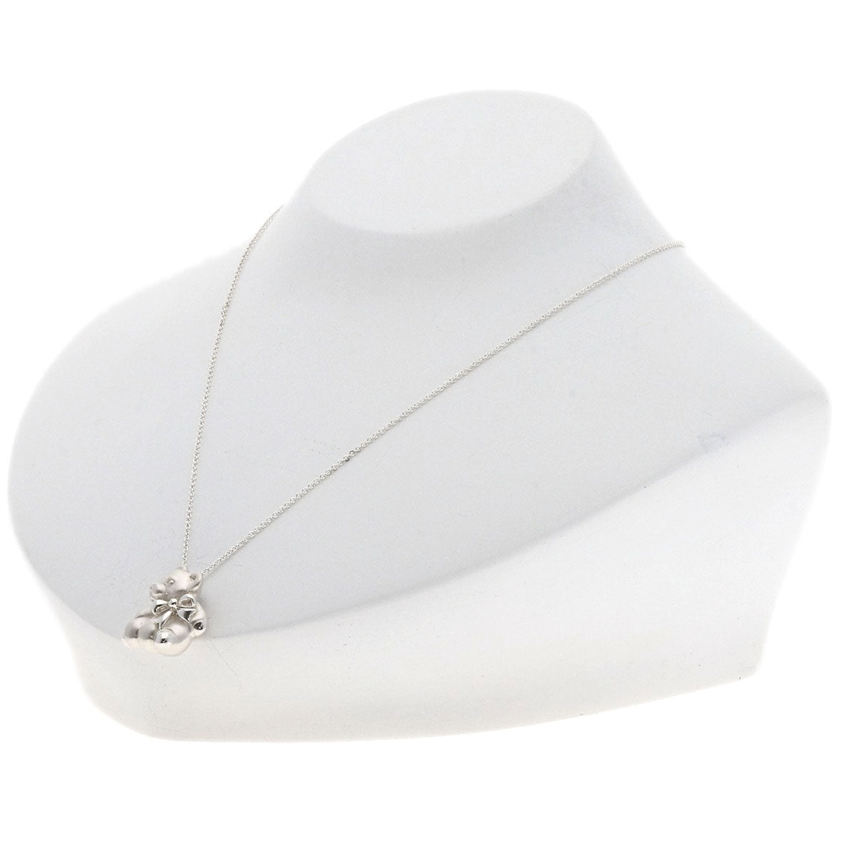 TIFFANY&Co. Teddy bear Necklace Silver Ladies [Used]