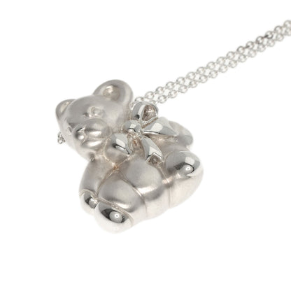 TIFFANY&Co. Teddy bear Necklace Silver Ladies [Used]