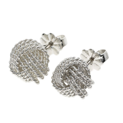 TIFFANY&Co.   earring Somerset Mesh Ball Silver Ladies