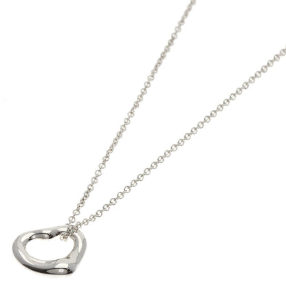 TIFFANY&Co.   Necklace Open Heart Mini Silver Ladies