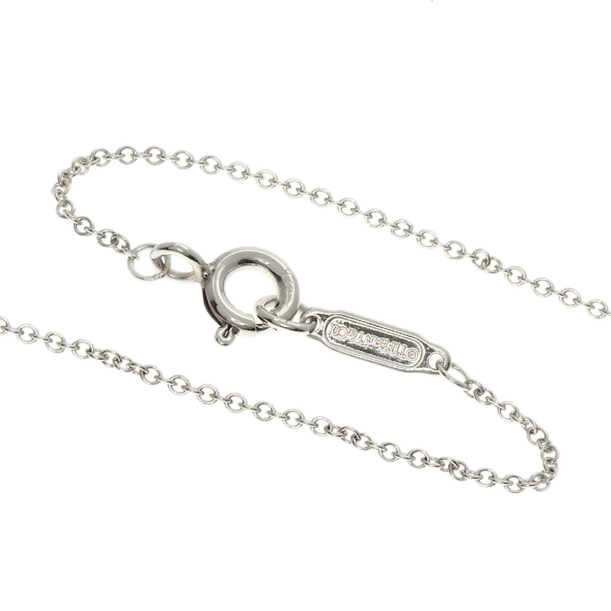 TIFFANY&Co.   Necklace Open Heart Mini Silver Ladies