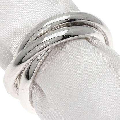 TIFFANY&Co.   Ring Trinity 3 stations Silver Ladies