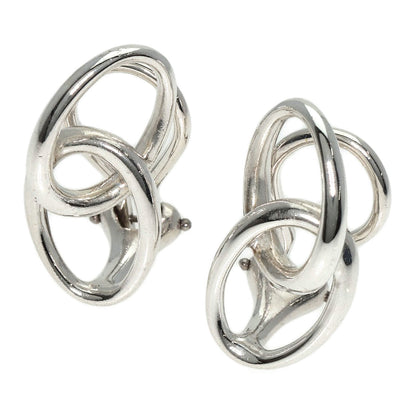 TIFFANY&Co.   Earring Double loop Silver Ladies