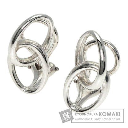 TIFFANY&Co.   Earring Double loop Silver Ladies