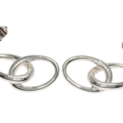 TIFFANY&Co.   Earring Double loop Silver Ladies