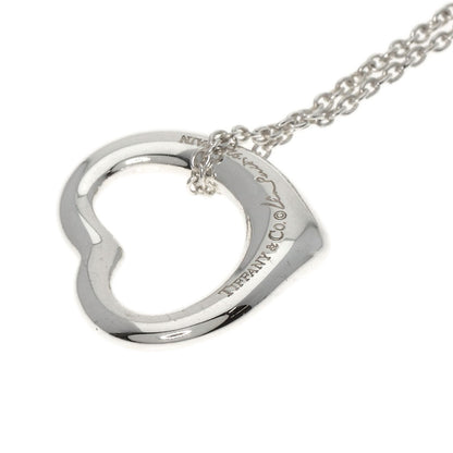 TIFFANY&Co.   Necklace Open heart Silver Ladies