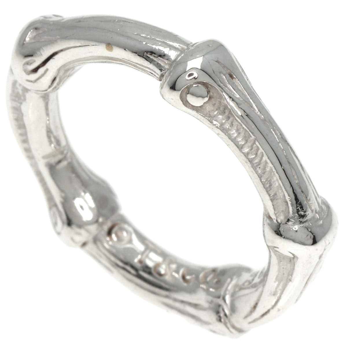 TIFFANY&Co.   Ring Bamboo Silver Ladies