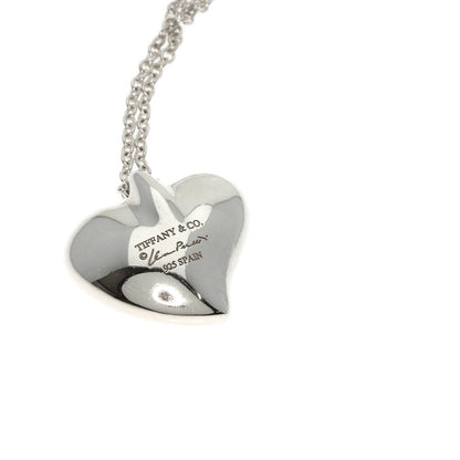 TIFFANY&Co.   Necklace Full heart Silver Ladies