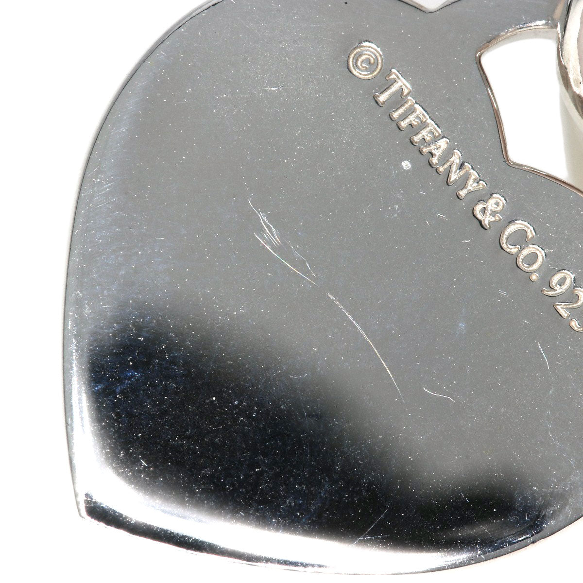 TIFFANY&Co.   Pendant top Notes Heart Silver Ladies