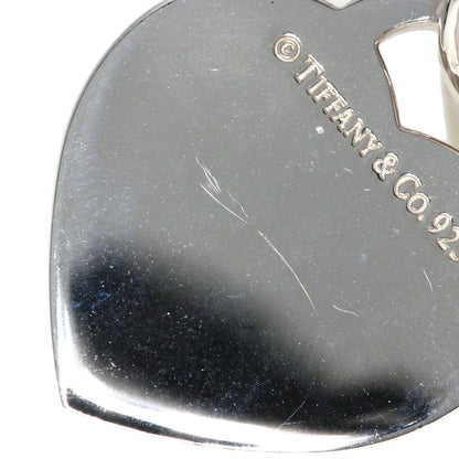 TIFFANY&Co.   Pendant top Notes Heart Silver Ladies