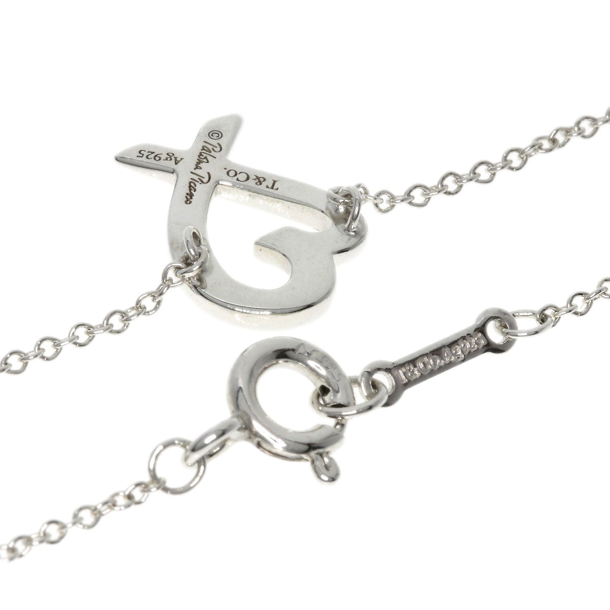 TIFFANY&Co.   Necklace Mini Loving Heart Silver Ladies