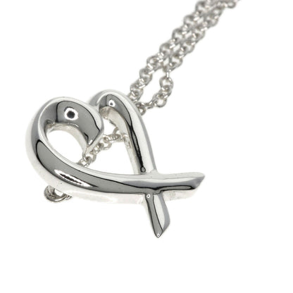 TIFFANY&Co.   Necklace Mini Loving Heart Silver Ladies