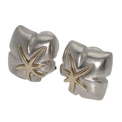 TIFFANY&Co.   Earring Maple leaf Silver K8YGLadies