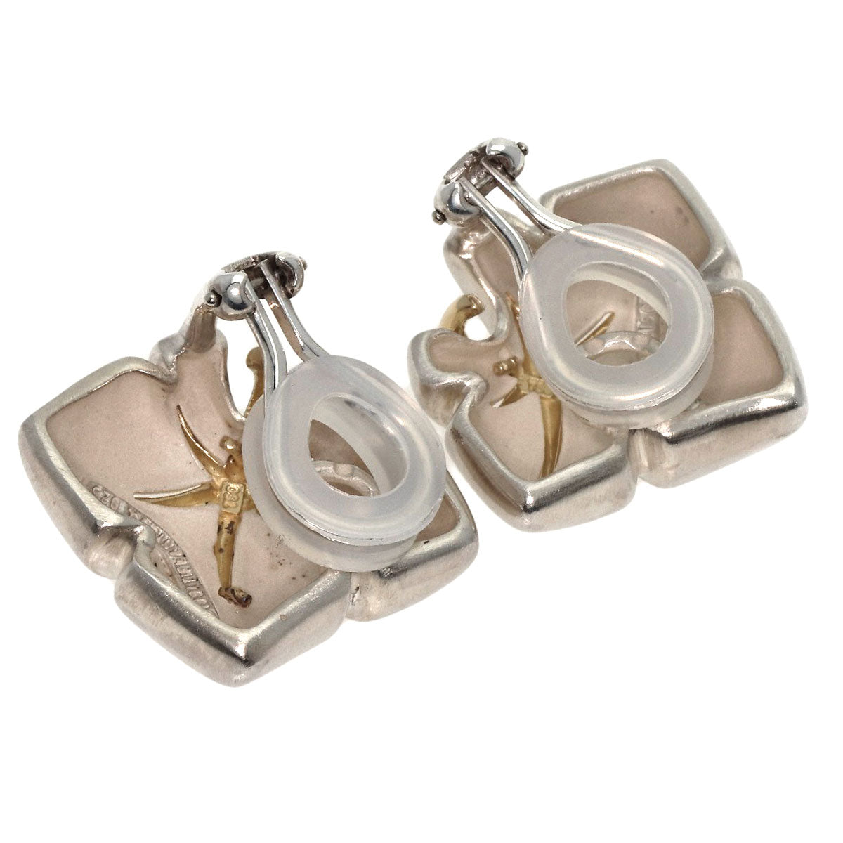 TIFFANY&Co.   Earring Maple leaf Silver K8YGLadies