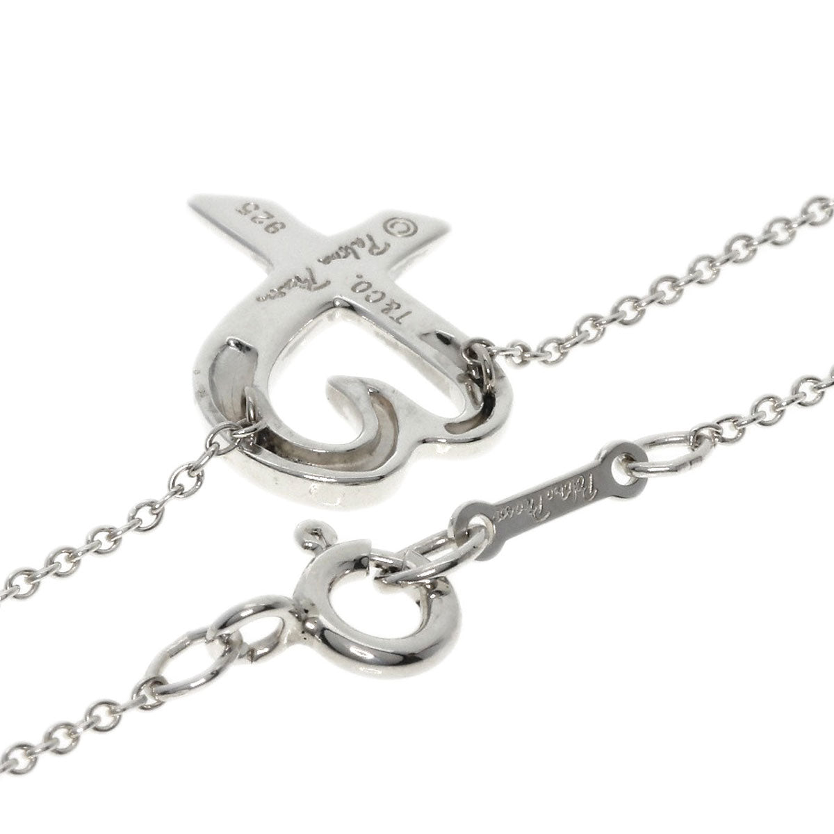 TIFFANY&Co.   Necklace Loving heart Silver Ladies