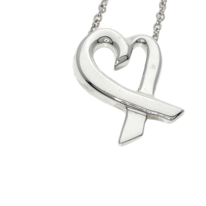 TIFFANY&Co.   Necklace Loving heart Silver Ladies