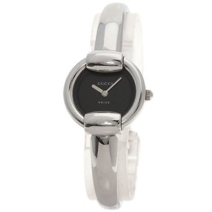 GUCCI Round face Watches 1400L Stainless Steel/Stainless Steel Ladies