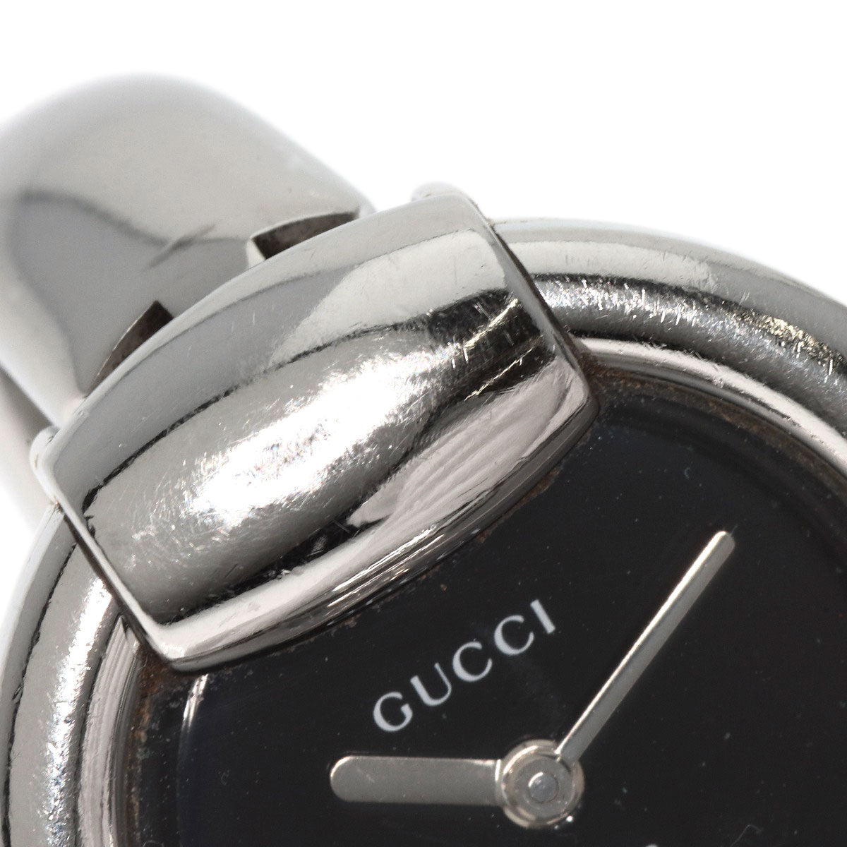 GUCCI Round face Watches 1400L Stainless Steel/Stainless Steel Ladies