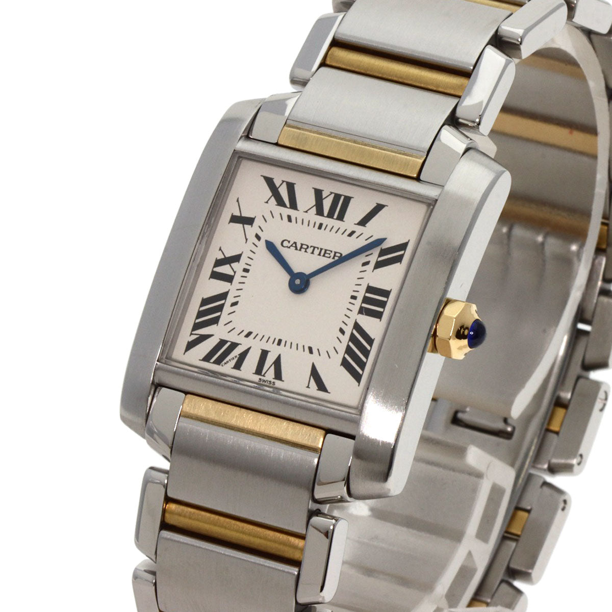 CARTIER Tank francaise MM Watches W51006Q4 Stainless Steel/SSxK18YG mens