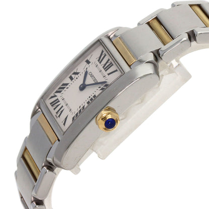 CARTIER Tank francaise MM Watches W51006Q4 Stainless Steel/SSxK18YG mens