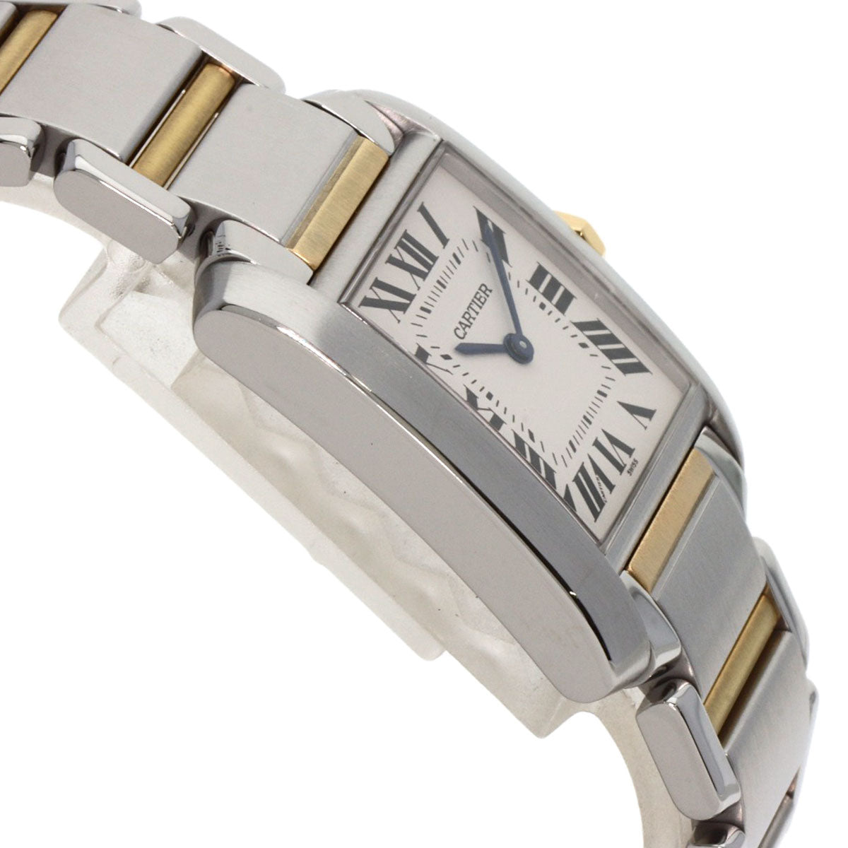 CARTIER Tank francaise MM Watches W51006Q4 Stainless Steel/SSxK18YG mens