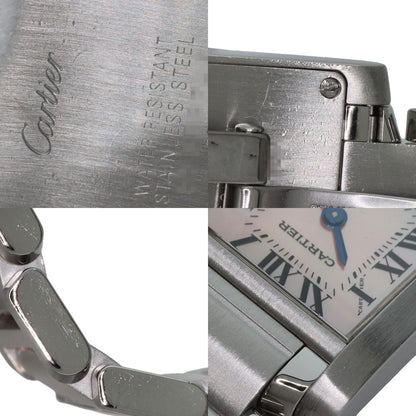 CARTIER Tank francaise SM Watches W51028Q3 Stainless Steel/Stainless Steel Ladies