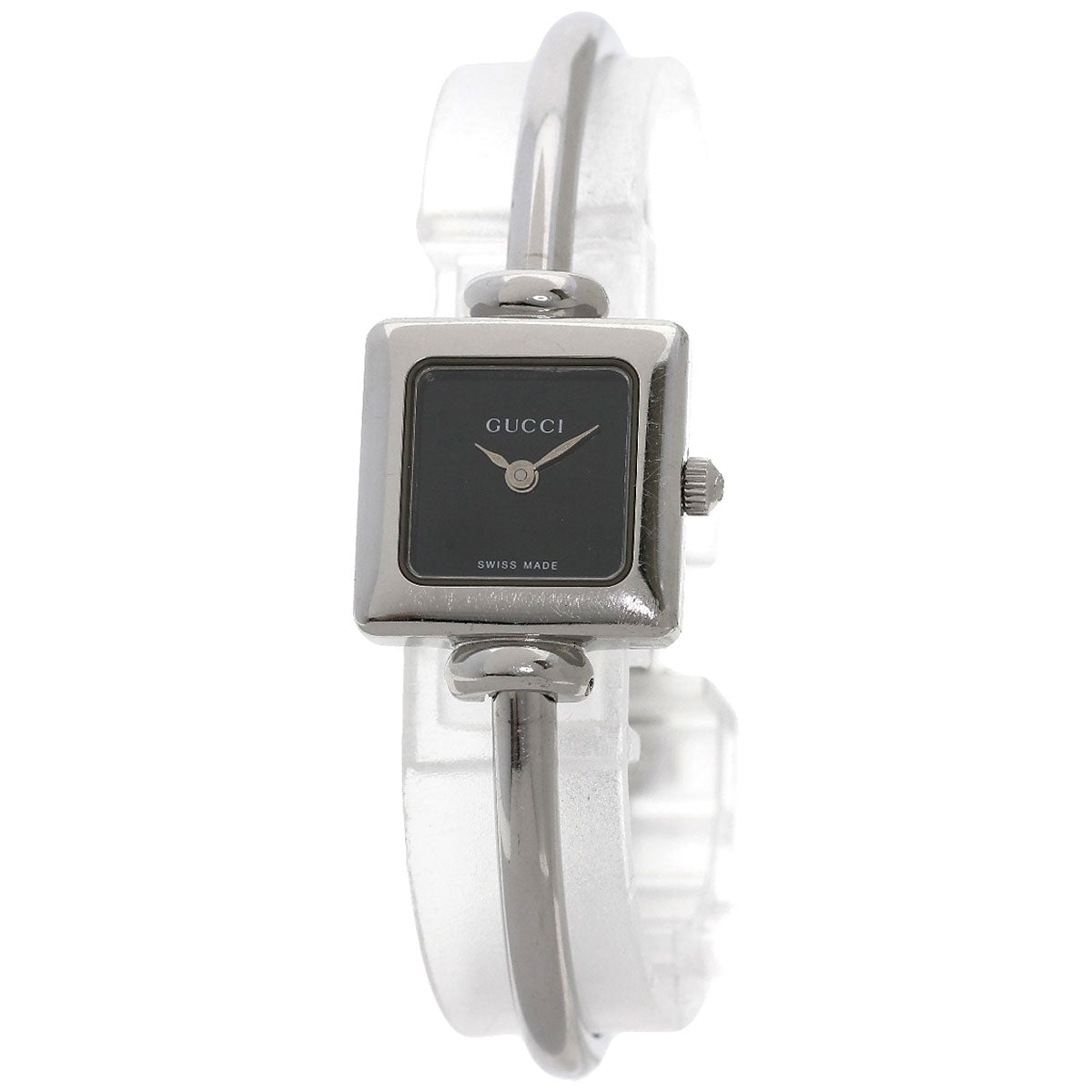 GUCCI Square face Watches 1900L Stainless Steel/Stainless Steel Ladies