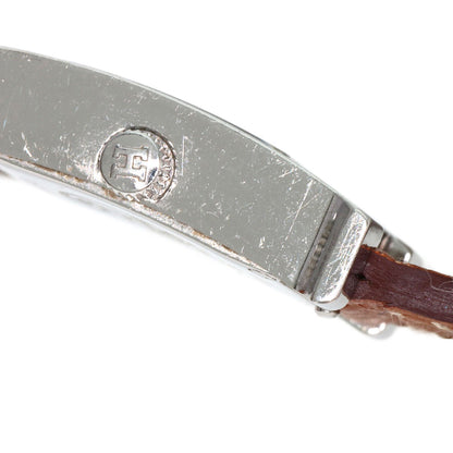 HERMES H watch mini Watches HH1.110 Stainless Steel/Leather Ladies