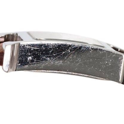 HERMES H watch mini Watches HH1.110 Stainless Steel/Leather Ladies