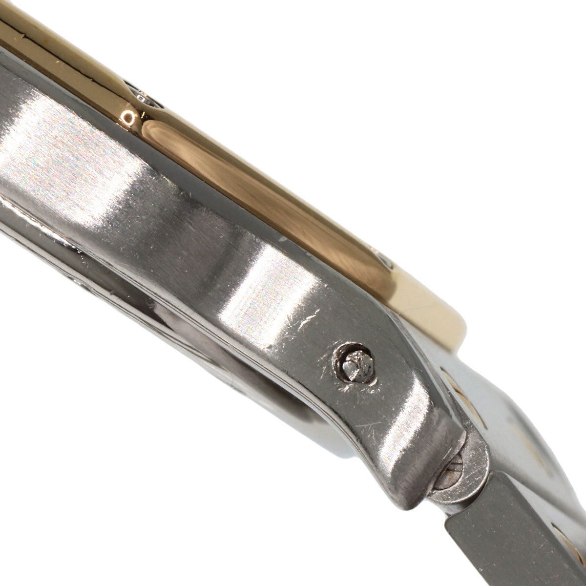 CARTIER Santos Octagon LM Watches Stainless Steel/SSxK18YG mens