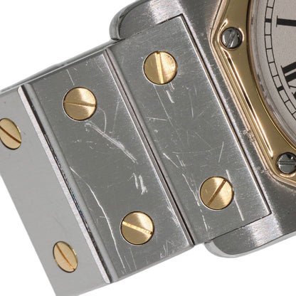 CARTIER Santos Octagon LM Watches Stainless Steel/SSxK18YG mens